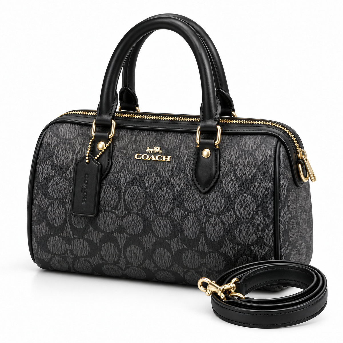 Satchel Signature Negro