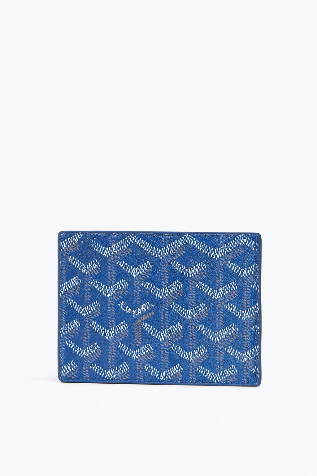 Goyard Wallet – Blue Edition