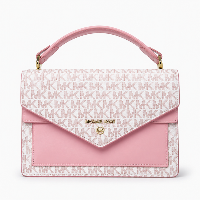 Bolso Satchel Rosa Monograma MK