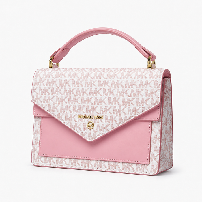 Bolso Satchel Rosa Monograma MK
