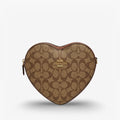 Coach Essential Heart Crossbody – Signature Canvas Edition