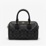 Bolso Boston Signature Monogram – Black Gold