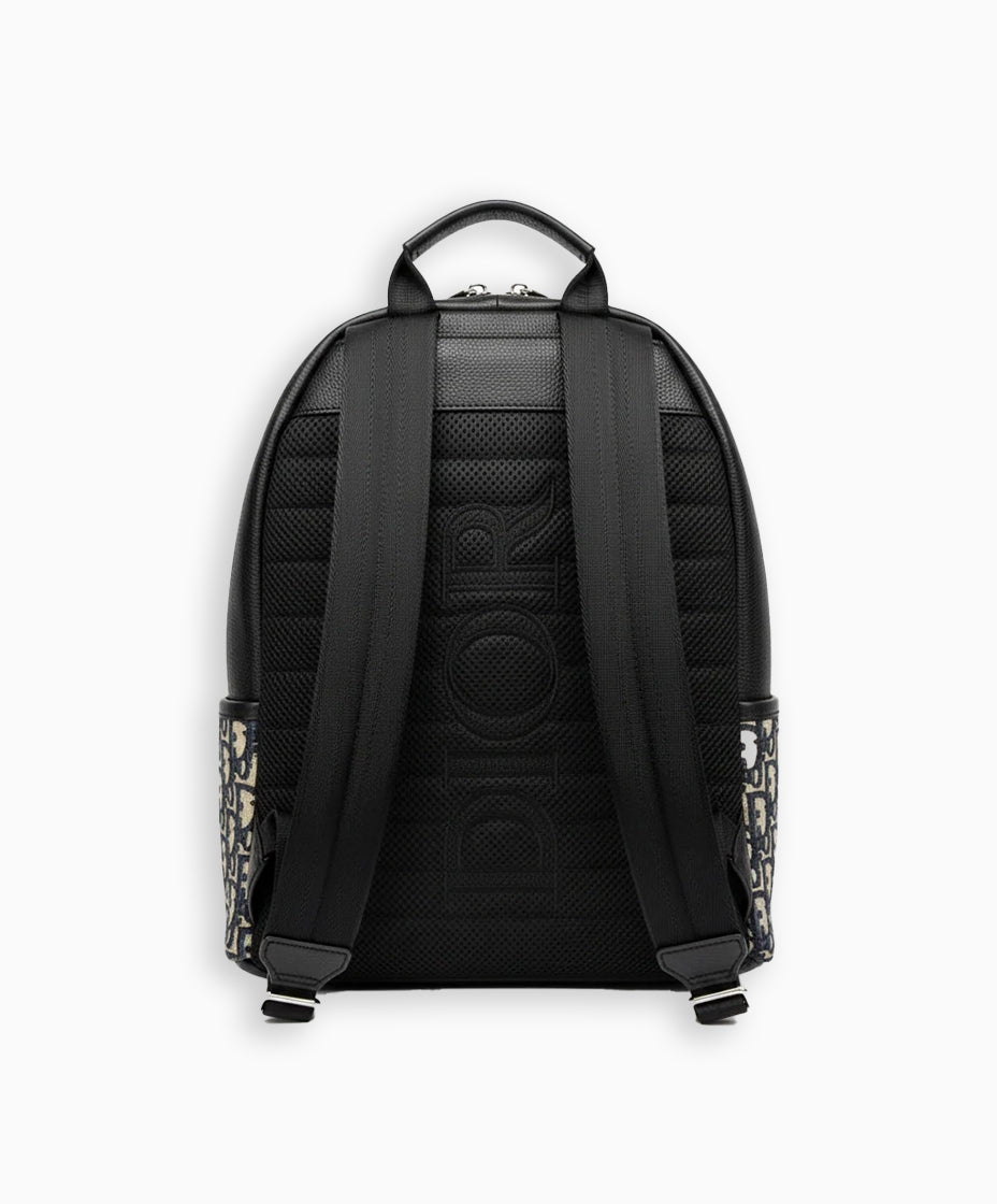 Oblique Backpack – Beige