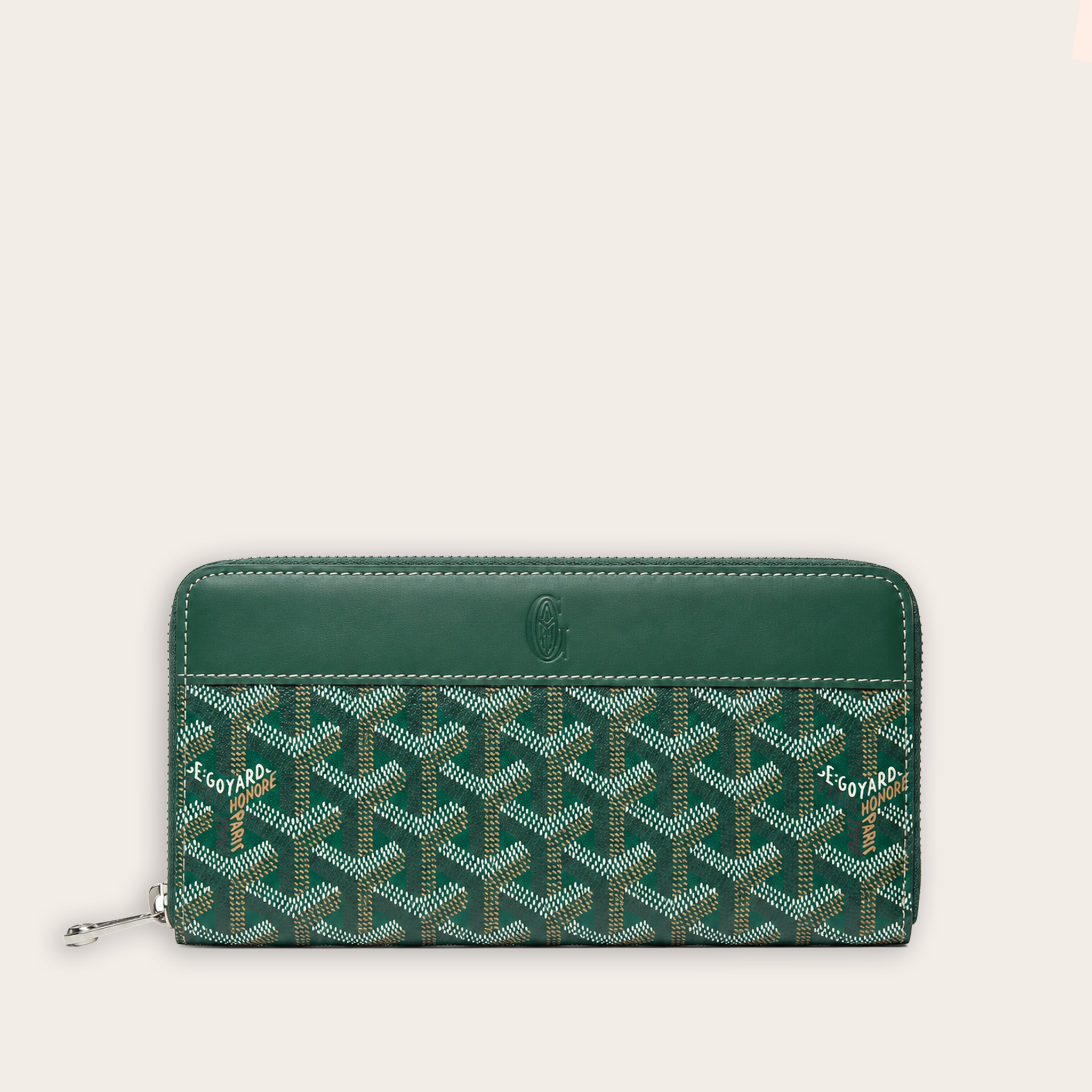 Billetera Larga Goyard– Green Edition