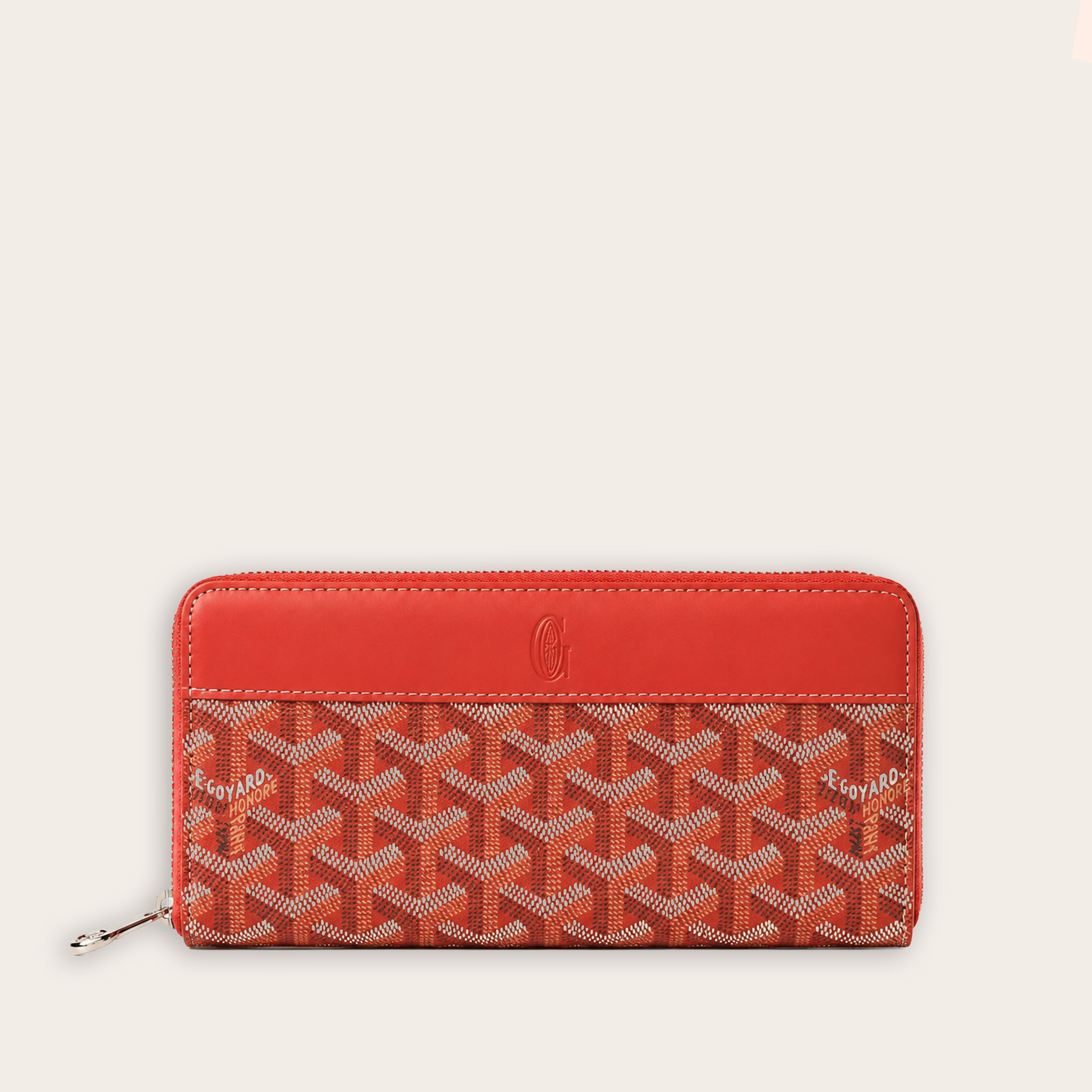 Billetera Larga Goyard – Red Edition