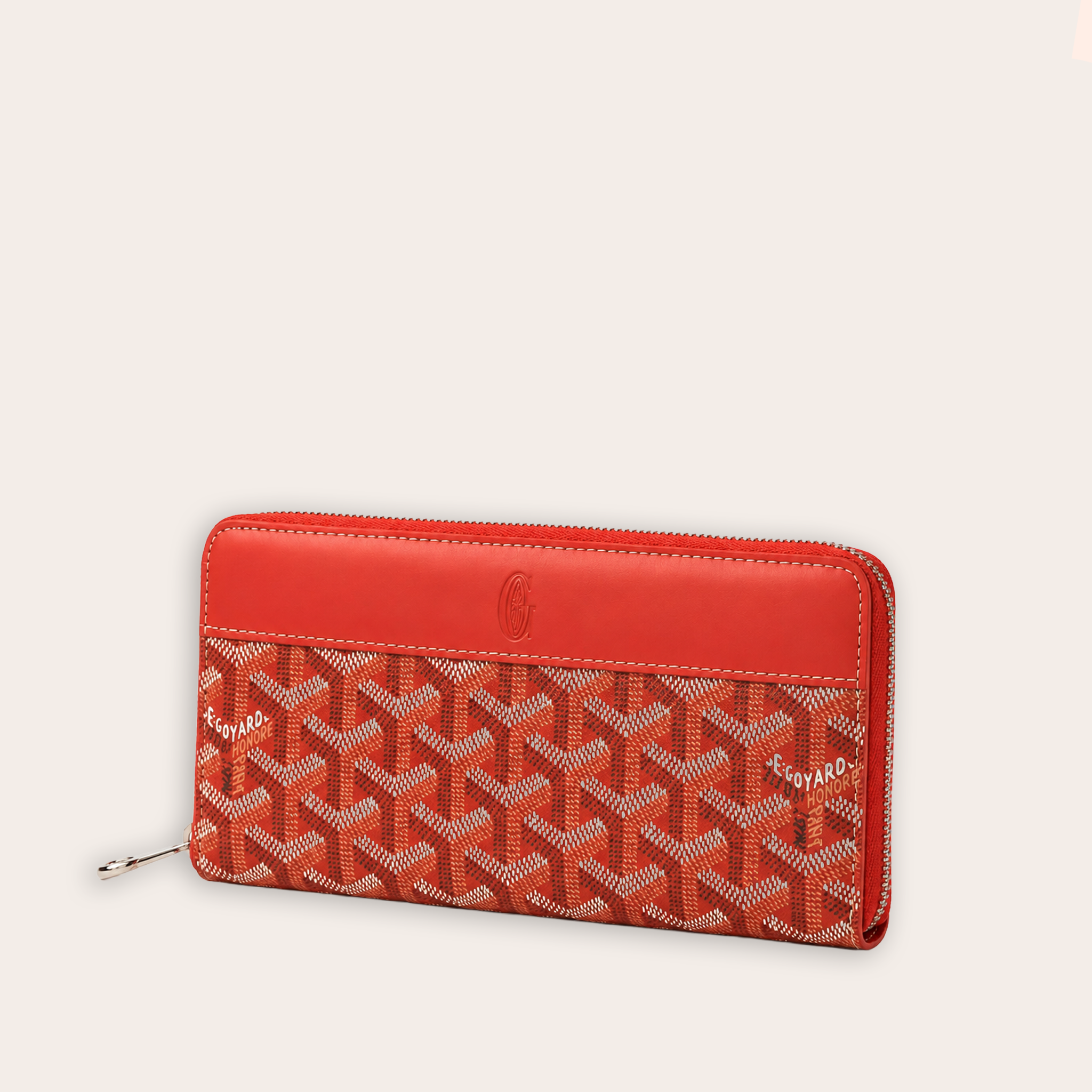 Billetera Larga Goyard – Red Edition