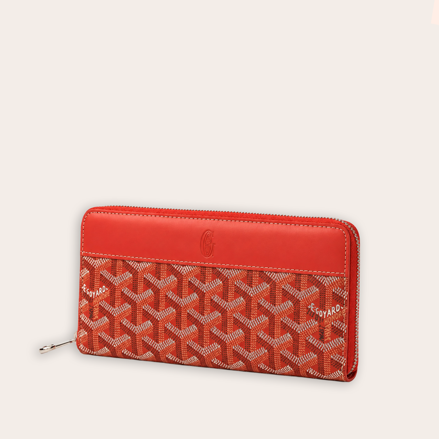 Billetera Larga Goyard – Red Edition