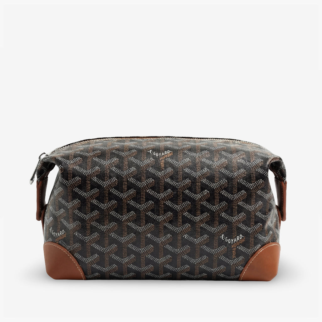 Goyard Toiletry Bag – Brown Edition