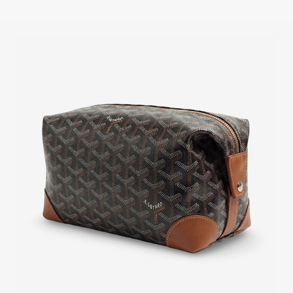 Goyard Toiletry Bag – Brown Edition