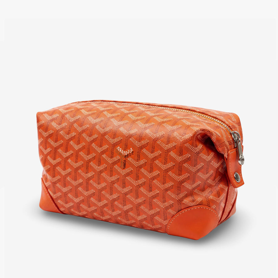 Goyard Toiletry Bag – Orange Edition