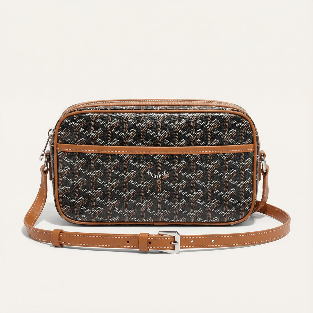 Goyard Crossbody Bag – Brown Edition
