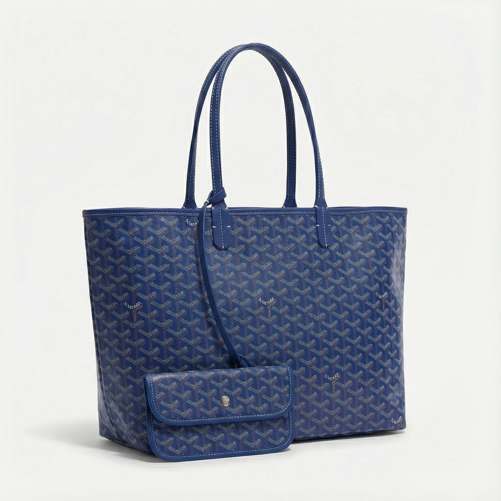 Goyard Saint Louis Tote – Blue Edition