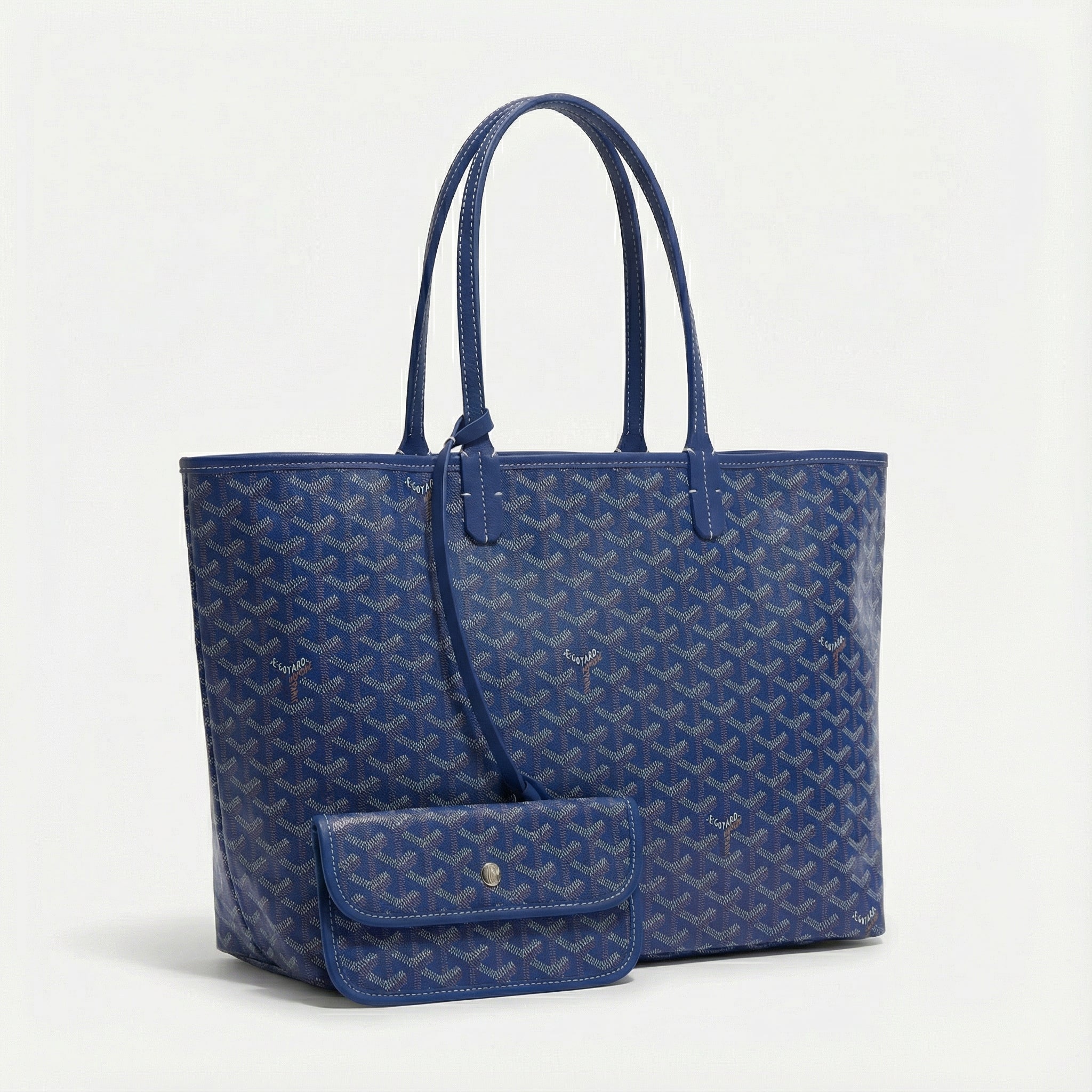 Goyard Saint Louis Tote – Blue Edition