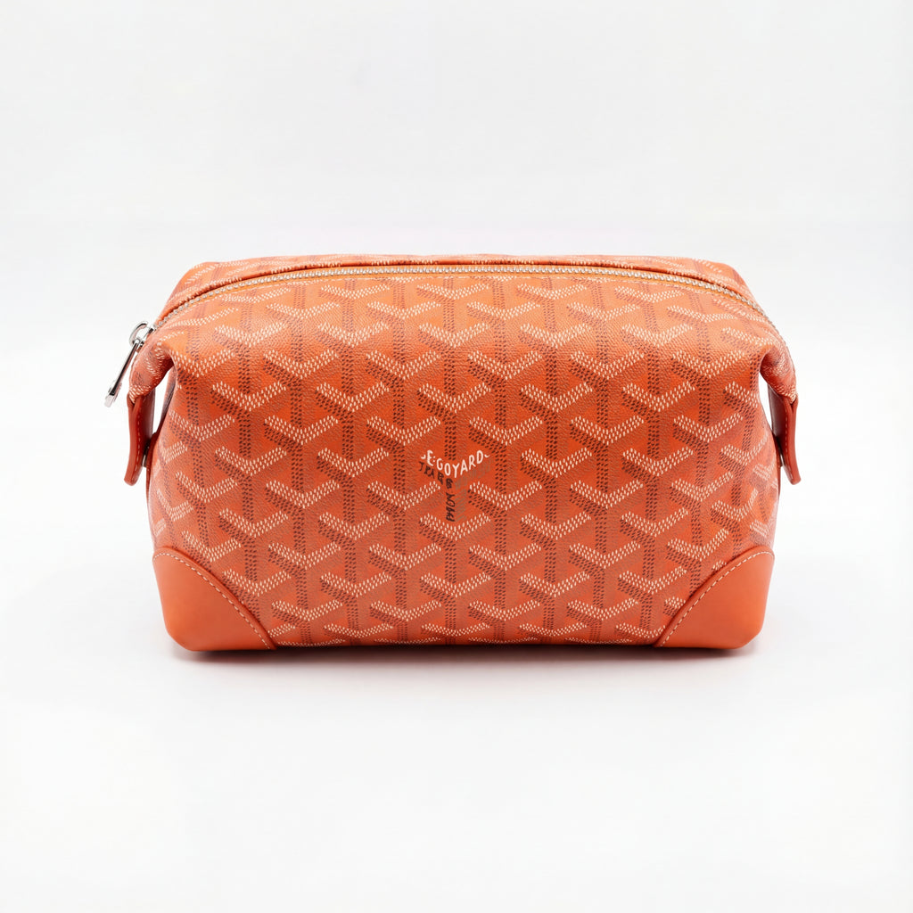 Goyard Toiletry Bag – Orange Edition