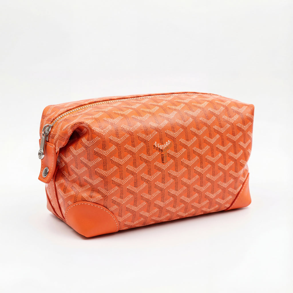 Goyard Toiletry Bag – Orange Edition