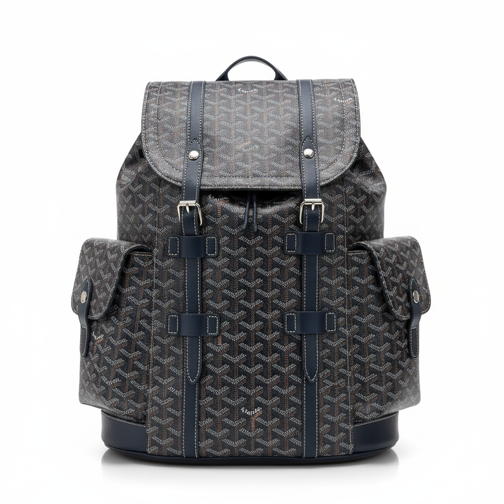 Morral Explorer Signature Monogram – Navy Brown