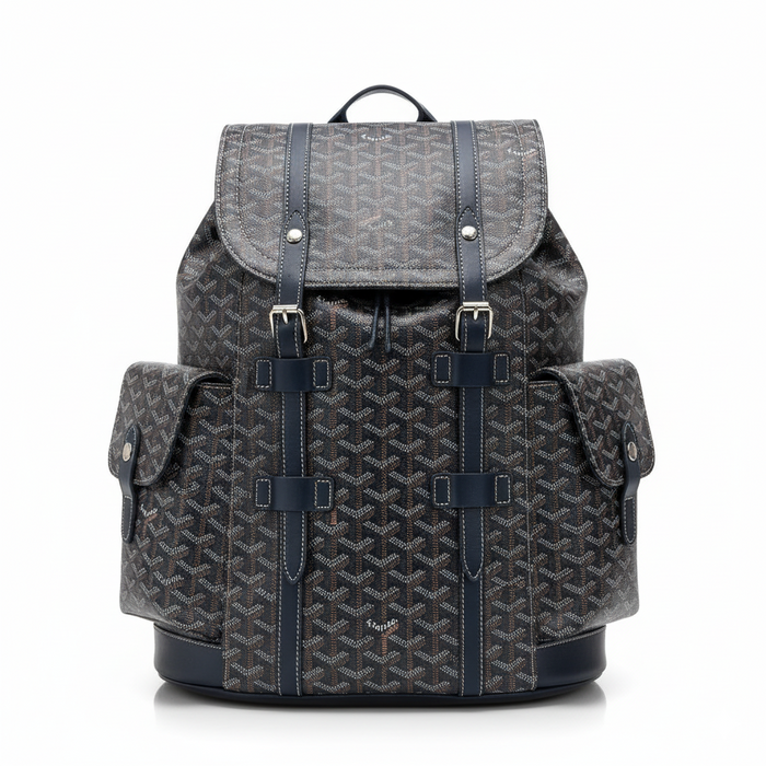 Morral Explorer Signature Monogram – Navy Brown