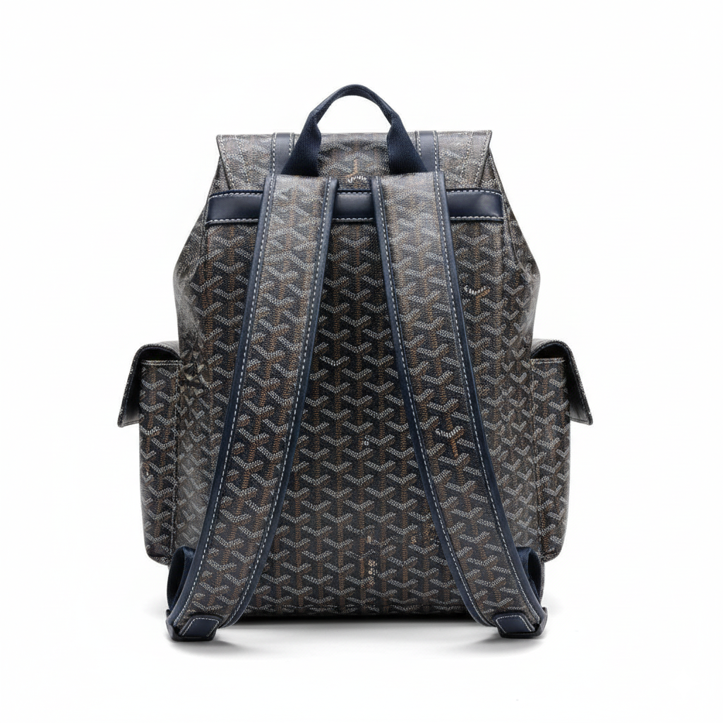 Morral Explorer Signature Monogram – Navy Brown