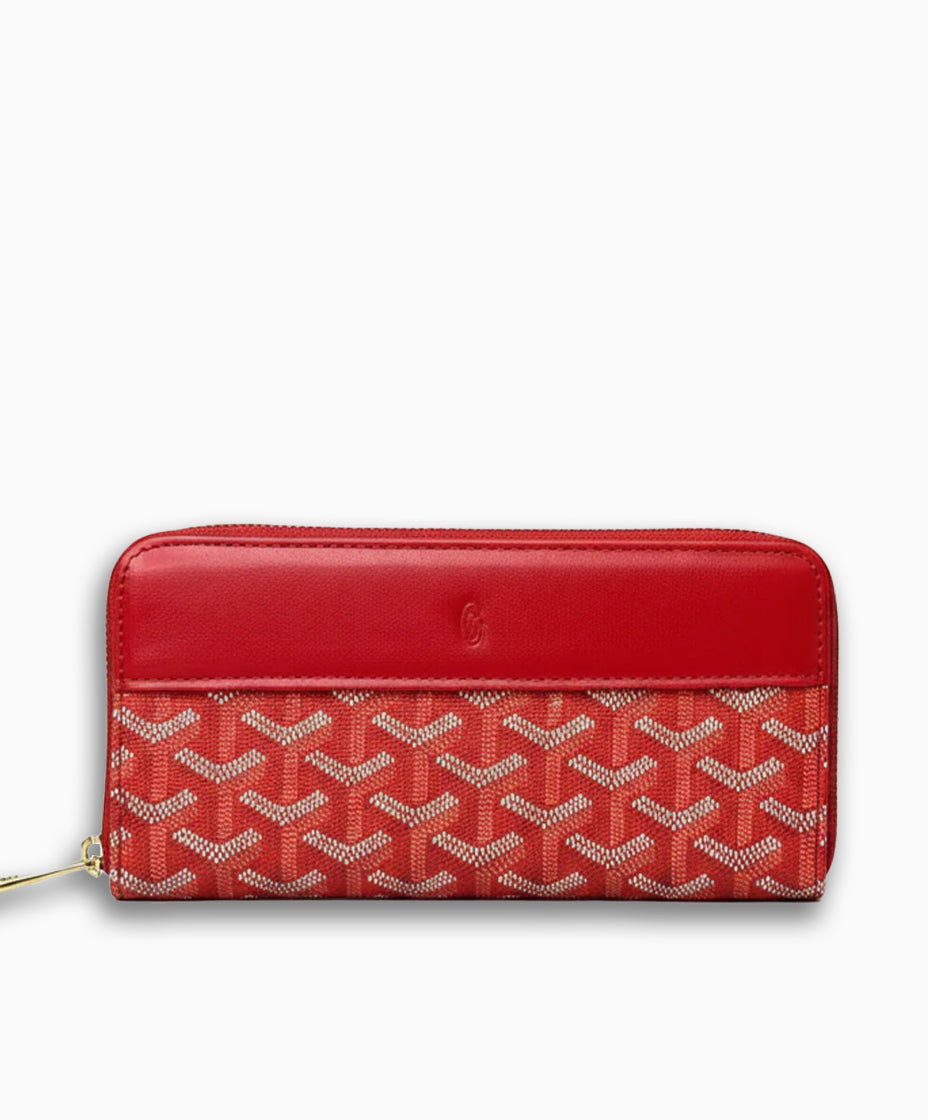 Goyard Long Wallet – Red Edition