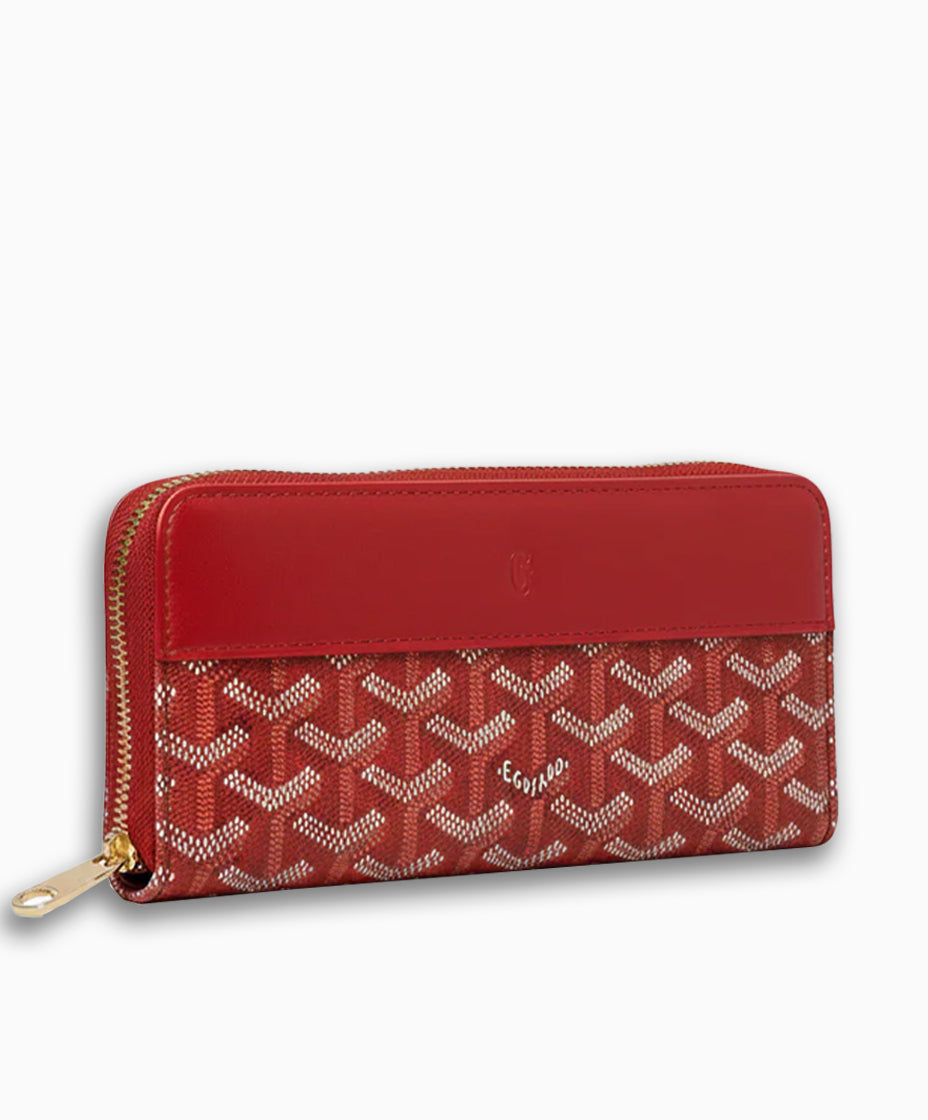 Goyard Long Wallet – Red Edition