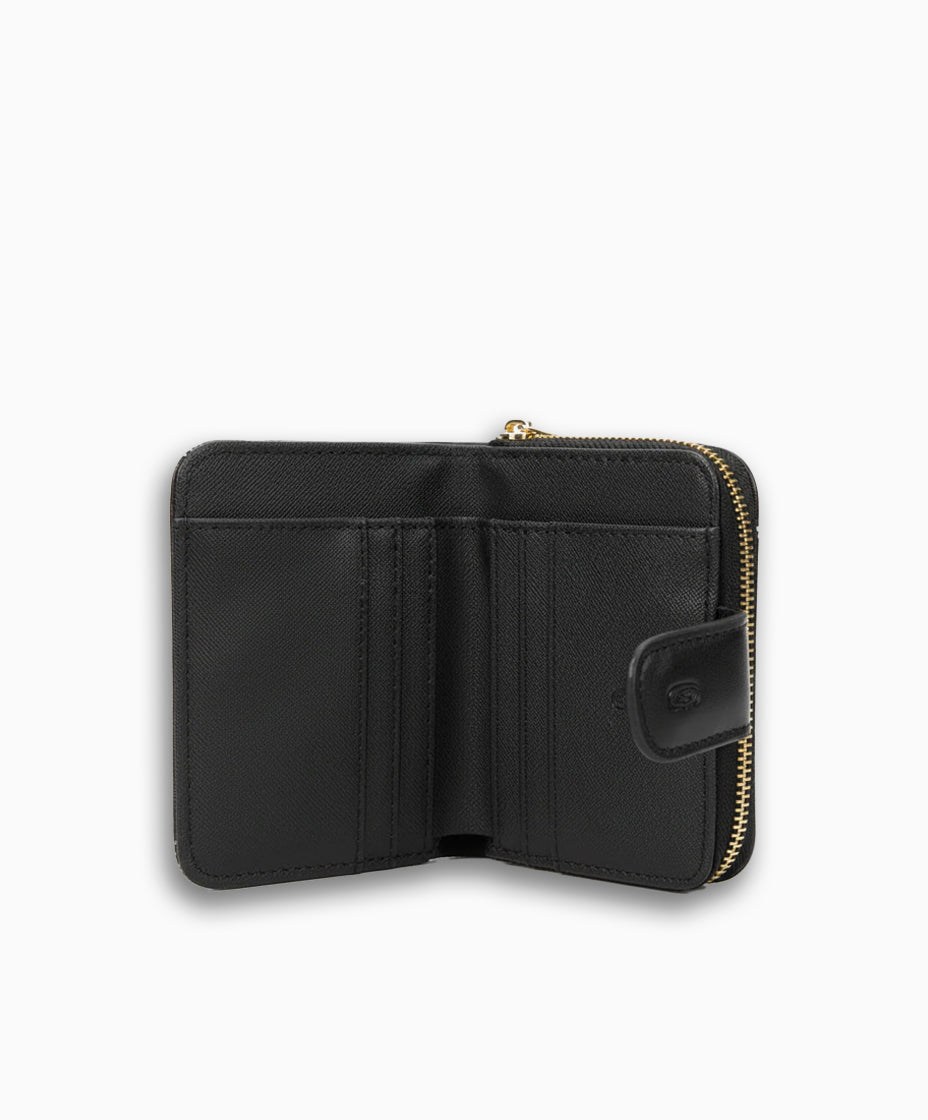 Goyard Monogram Compact Wallet – Black Edition