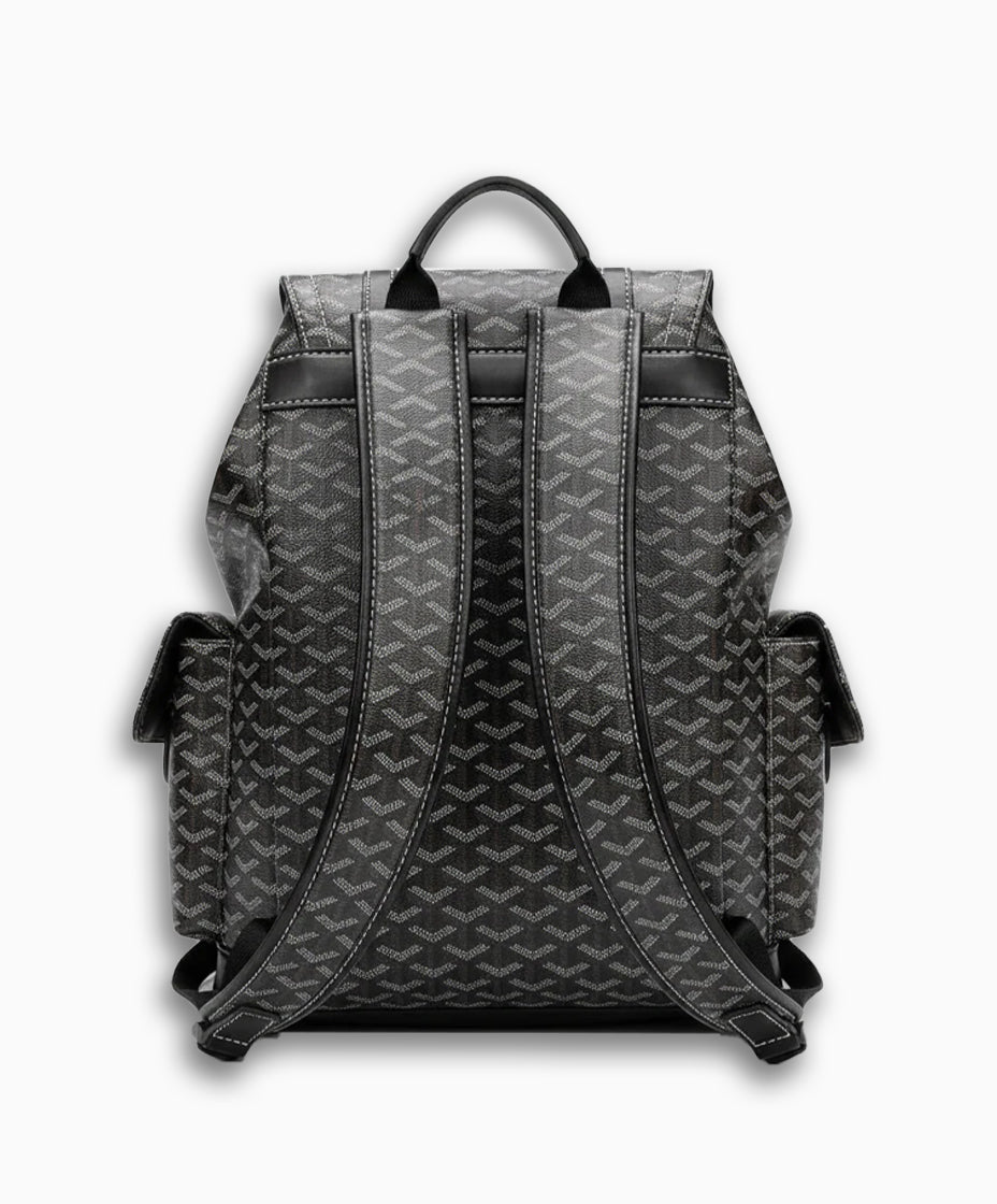 Morral Explorer Signature Monogram – Charcoal Black