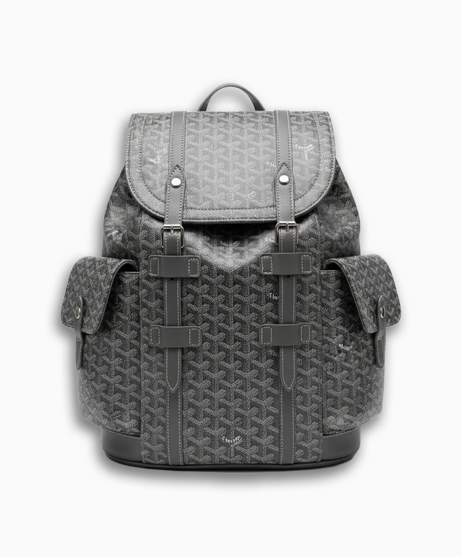 Goyard Monogram Explorer Backpack – Grey Edition