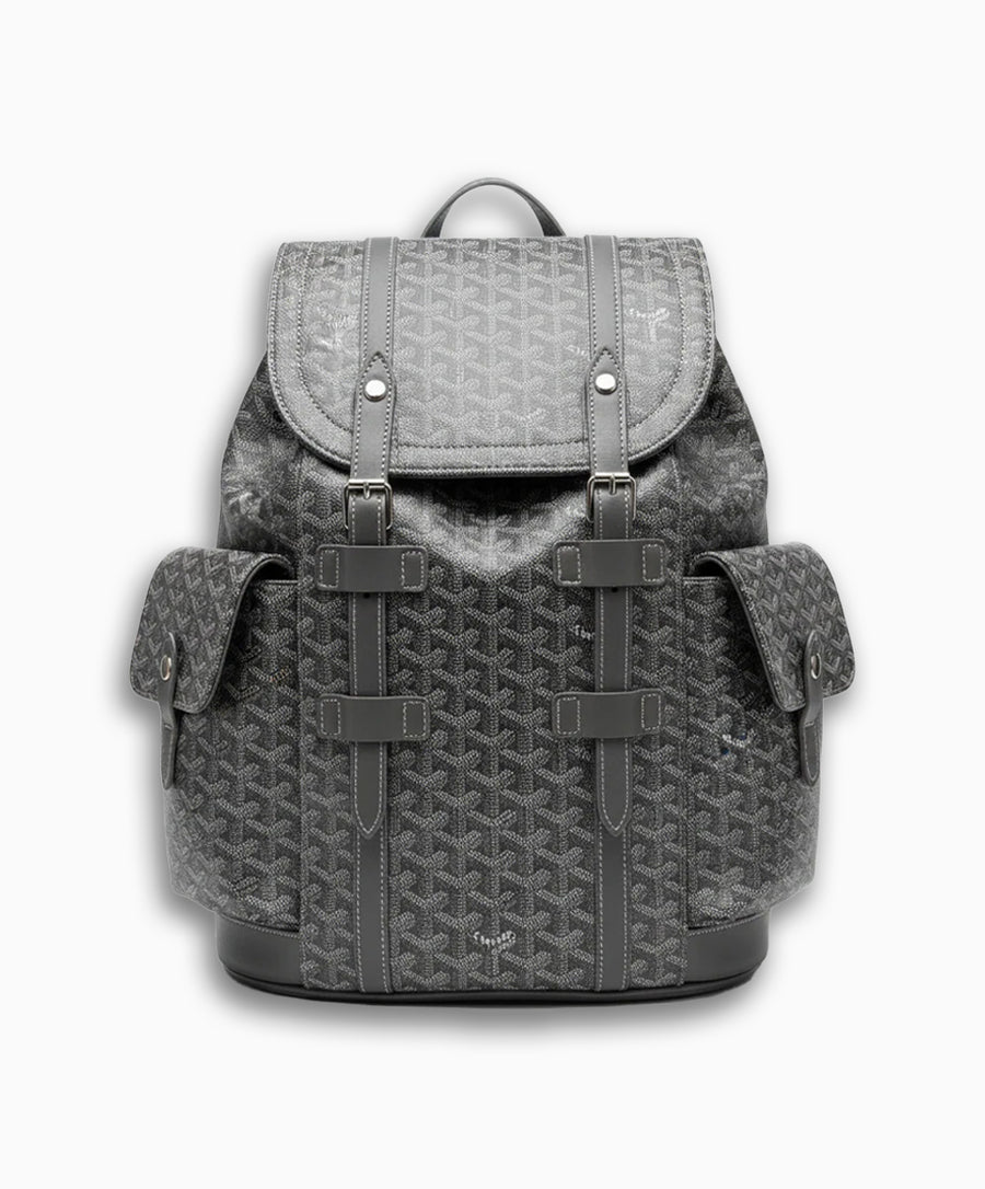 Goyard Monogram Explorer Backpack – Grey Edition