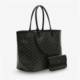 Bolso Tote Monogram Pouch – Black Silver