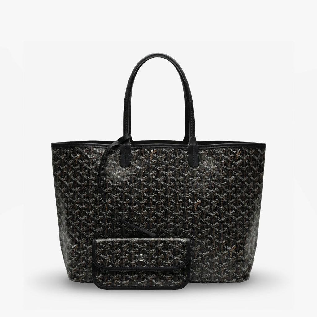 Bolso Tote Monogram Pouch – Black Silver