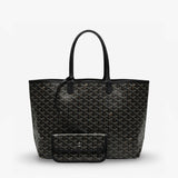 Bolso Tote Monogram Pouch – Black Silver