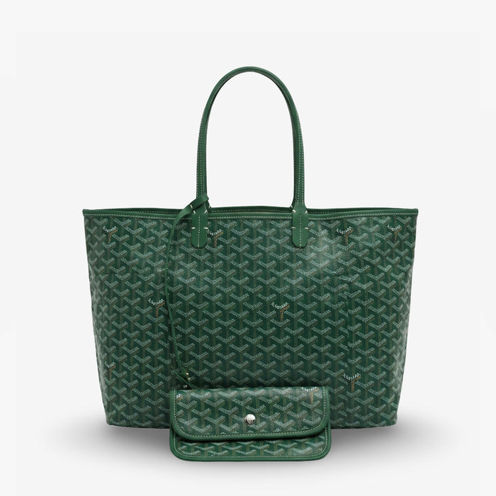 Bolso Tote Monogram Pouch – Emerald Green