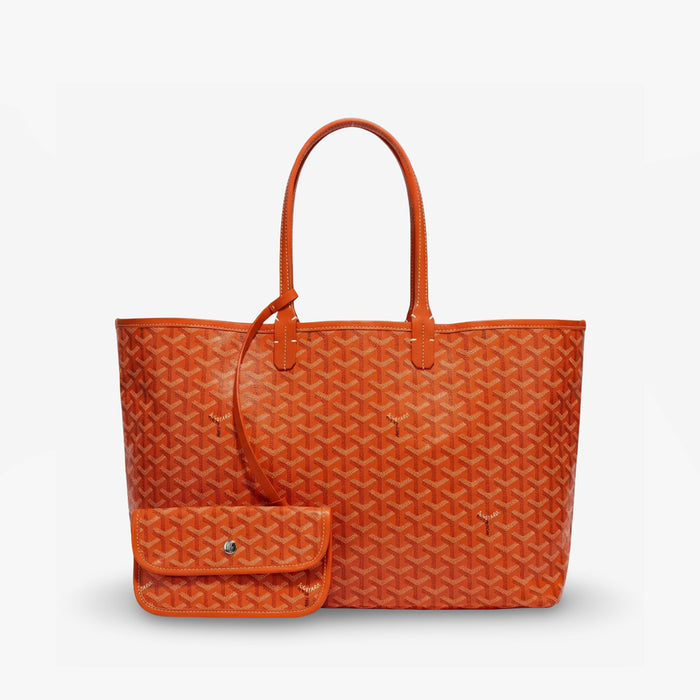 Bolso Tote Monogram Pouch – Orange Gold