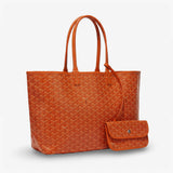Bolso Tote Monogram Pouch – Orange Gold