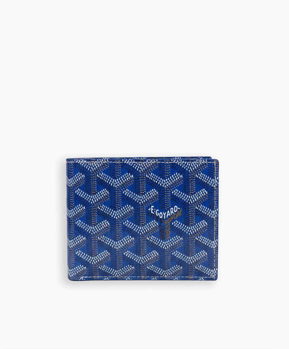 Goyard Wallet – Blue Edition