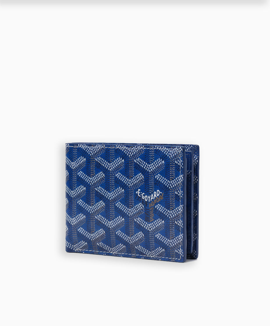 Goyard Wallet – Blue Edition