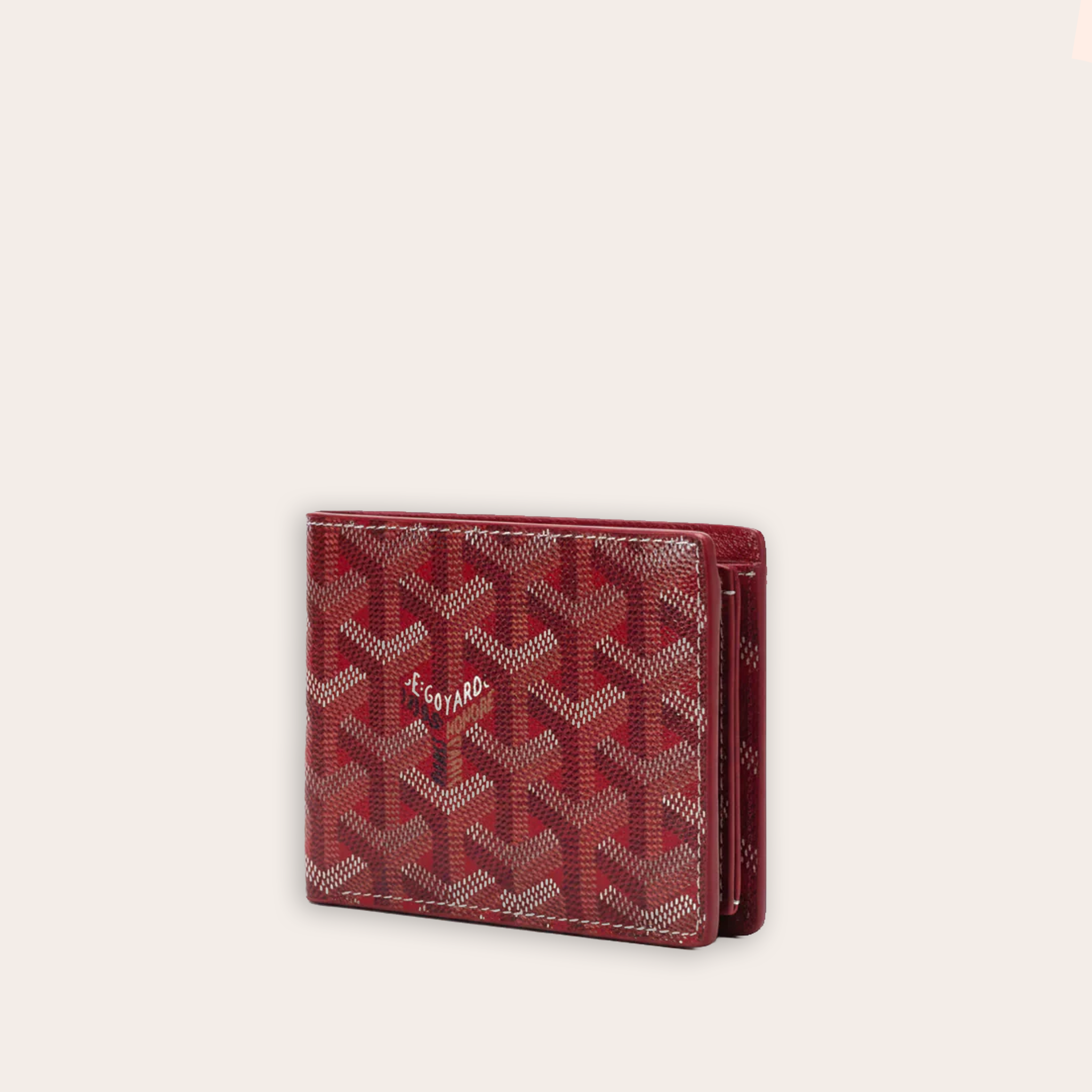 Billetera Goyard  – Red Classic