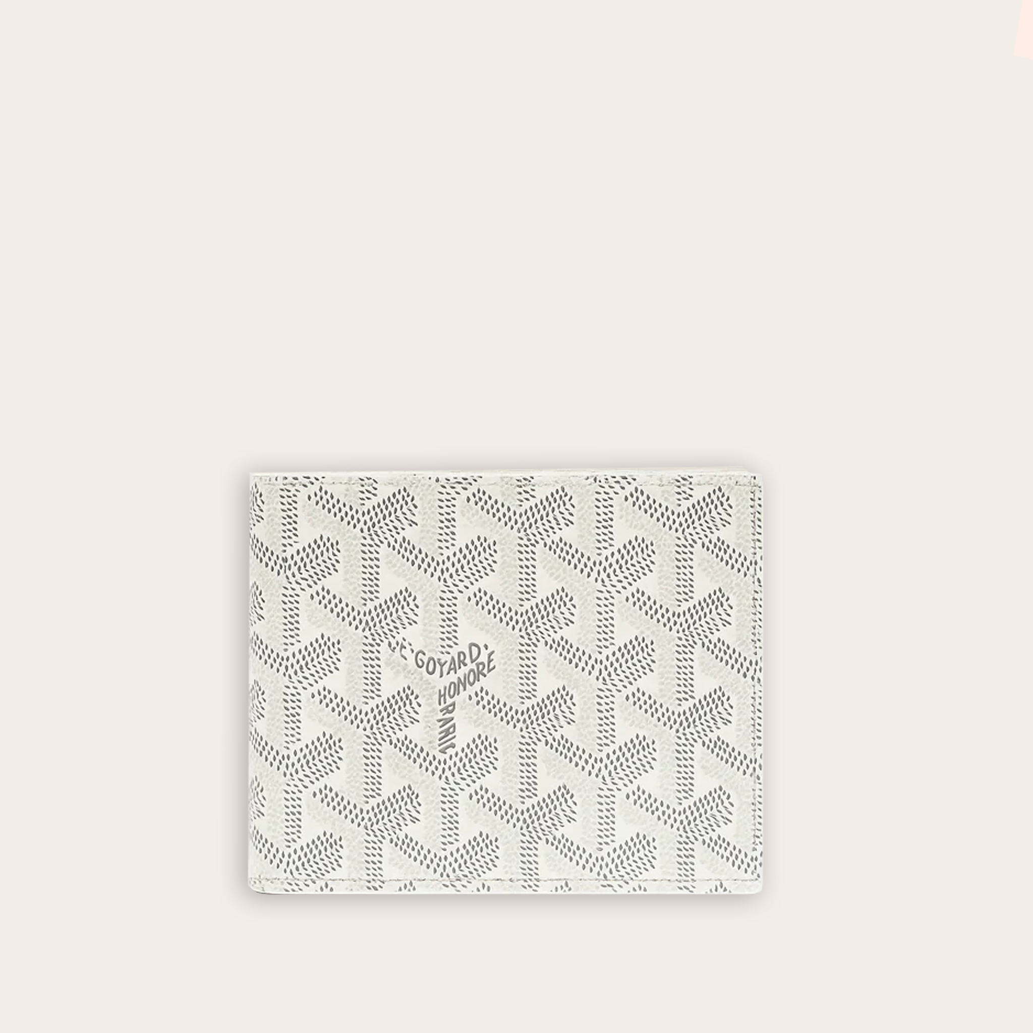 Billetera Goyard – White Minimal