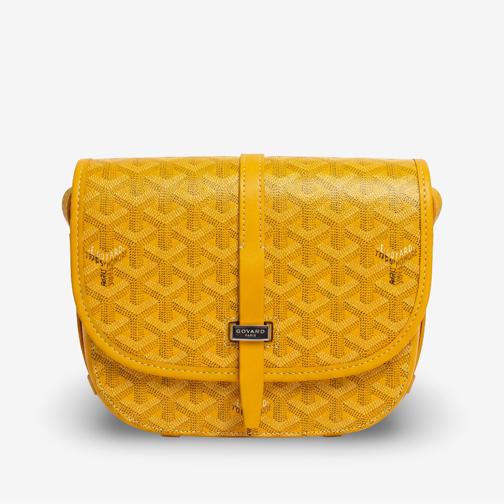 Goyard Classic Crossbody – Yellow Goyardine Canvas Edition