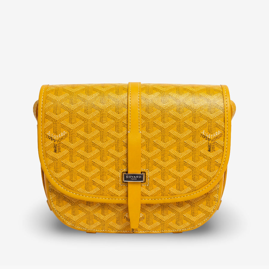 Goyard Classic Crossbody – Yellow Goyardine Canvas Edition