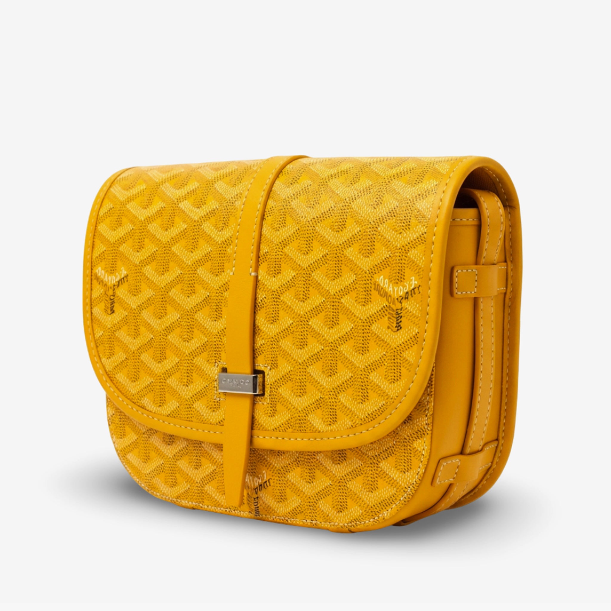 Goyard Classic Crossbody – Yellow Goyardine Canvas Edition