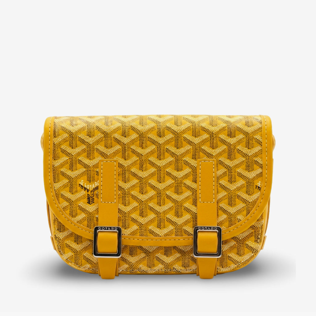 Goyard Essential Crossbody – Goyardine Canvas Yellow Edition