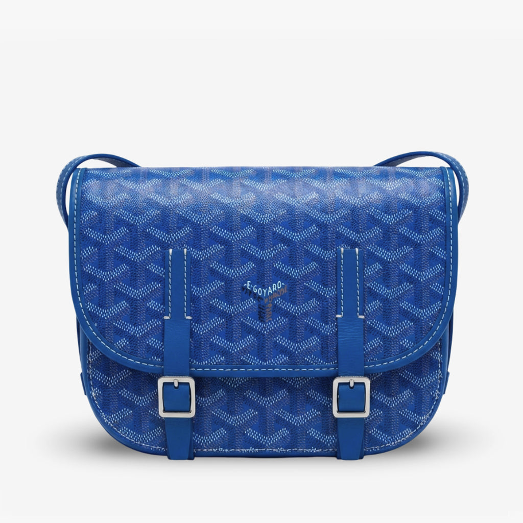 Goyard Signature Crossbody – Goyardine Canvas Royal Blue Edition