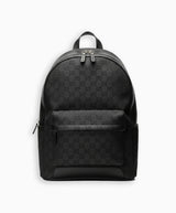 Black Monogram Backpack