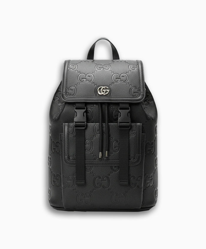 Morral Utility Embossed Monogram – Black Silver