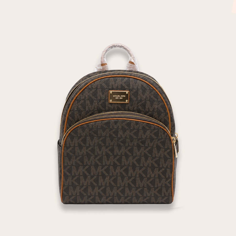 Maletín Michael Kors MK Signature Backpack – Brown