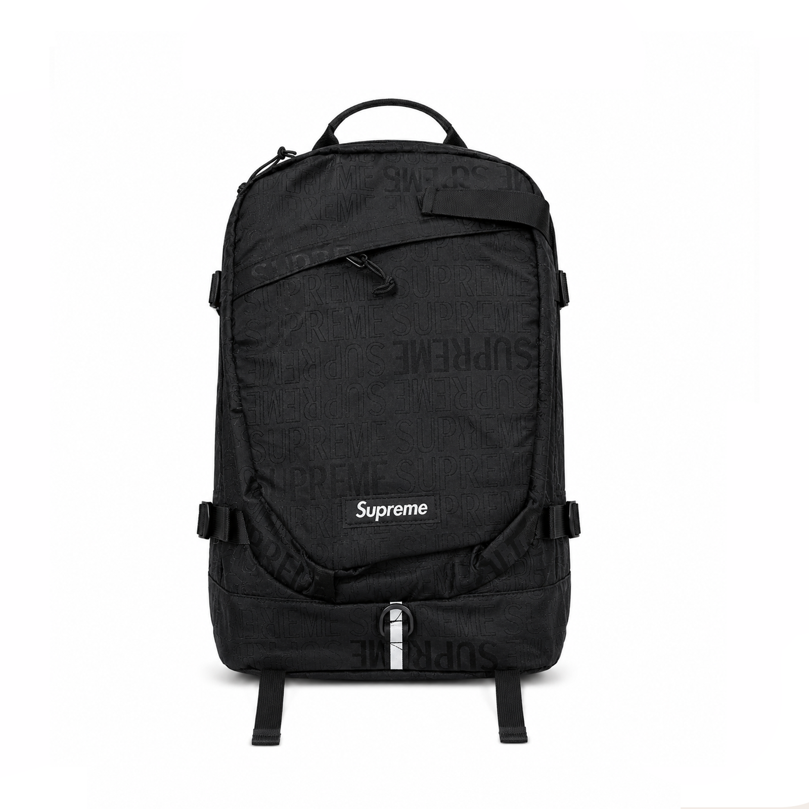 Morral Utility Embossed Graphic - Black And White