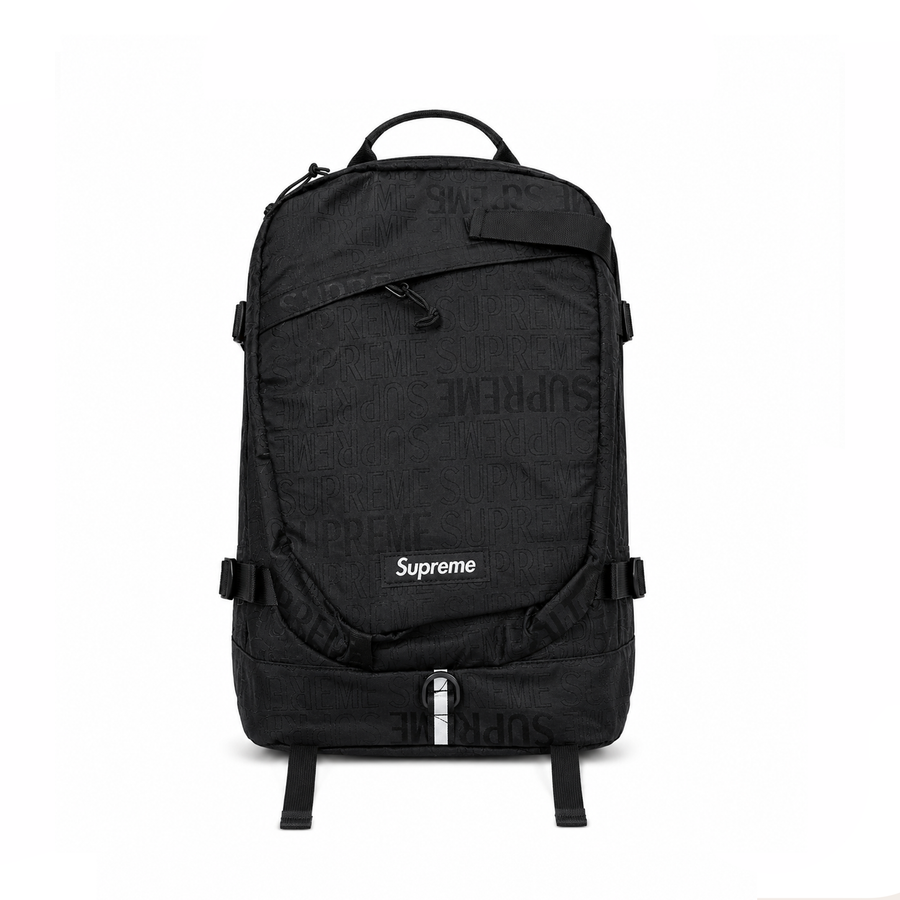 Morral Utility Embossed Graphic - Black And White