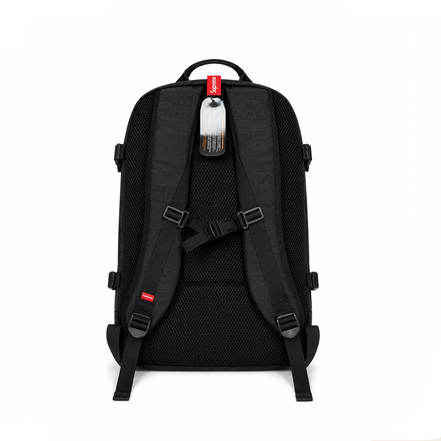 Morral Utility Embossed Graphic - Black And White