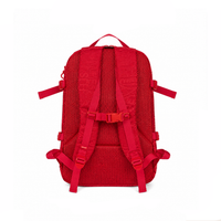 Morral Utility Embossed Graphic - Red White